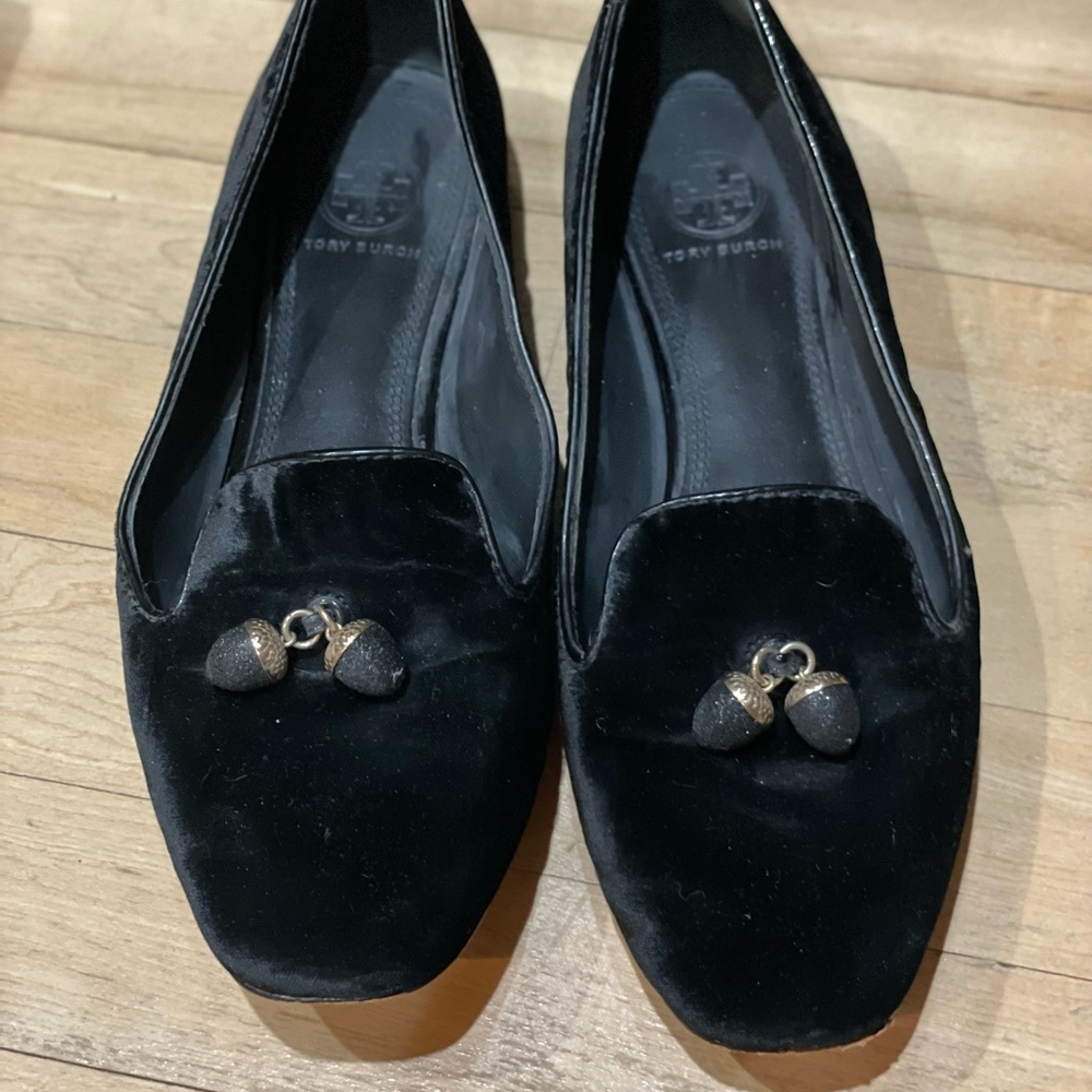 Tory Burch velvet flats